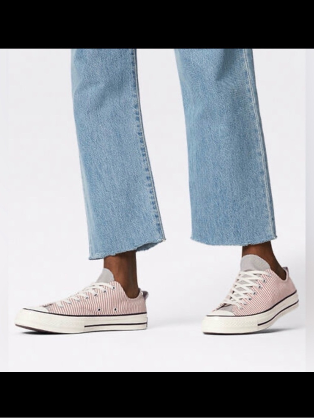 Converse Unisex Chuck 70 Crafted Low Top Stripe Sneakers Sz W 10.5 M 8.5 NEW